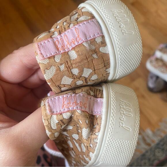 Poppy white knit crochet slip ons - Picture 2 of 6